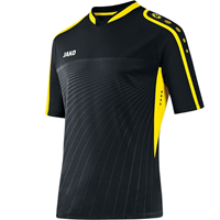 Jako Performance Shirt Met Korte Mouwen - Heren - Zwart/Citro_L