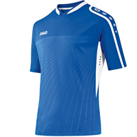 Jako Performance Shirt Met Korte Mouwen - Heren - Koningsblauw/Wit_L