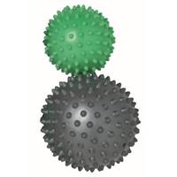 Schildkröt Fitness - Massage Ball Set - X grijs/groen