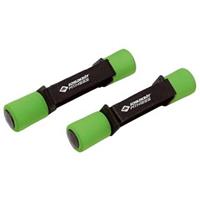 dumbbells soft 0,5 kg 2 stuks zwart/groen