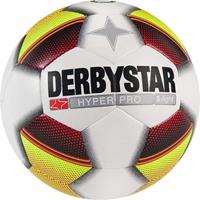 Derbystar Hyper Pro Light Voetbal Maat 3 - Wit / Geel / Rood