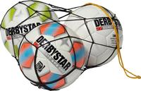 Derbystar Ballnetz Polyester schwarz f&uuml;r 10 B&auml;lle