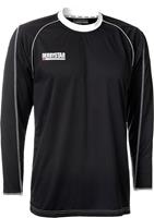Derbystar Energy Long Sleeve Shirt - Junior - Zwart / Wit - 140/152