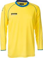 Derbystar Energy Long Sleeve Shirt - Junior - Geel / Blauw - 140/152