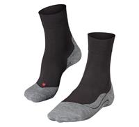 Falke Laufsocken "RU4", Komfortbund, Ristgummi, für Herren, schwarz/grau, 46-48