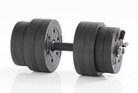 Gymstick Active Vinyl Dumbbell set - 15kg - Met Online Trainingsvideo's