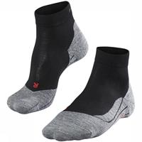 Falke Laufsocken, kurz, Komfortbund, anatomisches Fußbett, für Damen, schwarz/grau, 37-38, 37-38