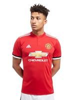 Adidas Manchester United 2017/18 Home Shirt Heren - Red/White - Heren