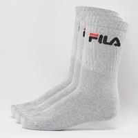 Fila - Tennis Socks 3-Pack - Grijze Sportsokken