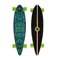 longboard Spectrum 101,5 x 24 cm blauw/groen