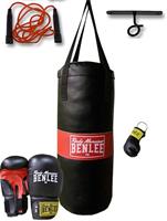 BENLEE Rocky Marciano Kinder Boxsack Set Kids Boxing Bag Punchy, Rot, One size, 199077