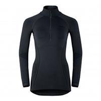 Odlo Performance Warm Sports Underwear Col Longsleeve - Zwart Ondershirt Dames