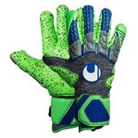 Uhlsport Keepershandschoenen TensionGreen Supergrip Finger Surround - Grijs/Groen/Navy PRE-ORDER