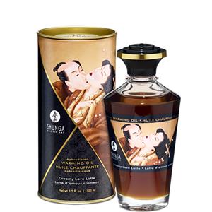 Shunga - Aphrodisiac Warming Oil Creamy Latte (100 ml)