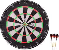 Dartbord 45x2 cm met 6 darts
