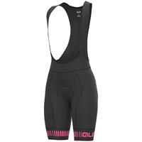 Alé Women's PRR Strada Bib Shorts  Black/Blue L - Korte fietsbroeken van lycra