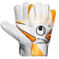 Uhlsport Keepershandschoenen Soft Resist - Wit/Oranje/Zwart