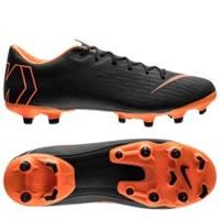 Nike Mercurial Vapor 12 Academy MG Fast AF - Zwart/Oranje/Wit