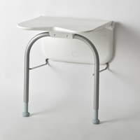 ETAC Dusch-Toilettenrollstuhl Etac Relax Duschklappsitz mit Stützbeinen