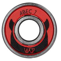 Skate Lagerset Abec-7 8-Pack rood