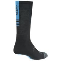 dhb Aeron Winter Weight Merino Socken - Schwarz - Blau