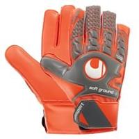 Uhlsport Keepershandschoenen Rood Soft Advanced - Grijs/Rood/Wit Kinderen PRE-ORDER