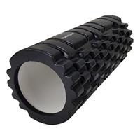 Yoga Foam Grid Roller - 33 cm - Zwart