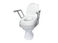 drivemedical Fest montierte Toilettensitzerhöhung Drive DeVilbiss TSE 120 mit Armlehne