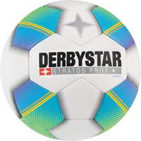 Derbystar Stratos Pro Light Voetbal - Wit / Blauw / Geel - 4