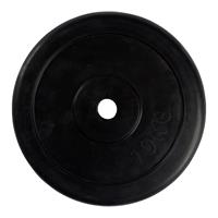 Virtufit Rubberen Halterschijf - Halter gewicht - 30 mm - 10 kg