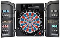 BULLS E-Dartboard "Master Score RB Sound", schwarz/blau/rot