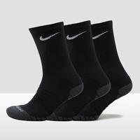 NIKE Dry Cushion Crew 3-Pack Sportsokken Zwart - Green