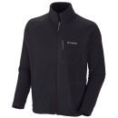 Columbia Männer Übergangsjacke Fast Trek™ Full Zip Fleece in schwarz