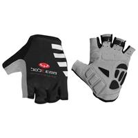 Fietshandschoenen, BOBTEAM PERFORMANCE LINE III handschoenen, zwart-wit