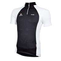 fietsshirt met korte mouwen, voor heren, Wielrenshirt,