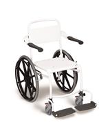 Handicare douchestoel zelfrijder, RVS AISI 304, zithoogte 49 cm