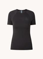 Odlo Performance light trainings T-shirt met print en logo