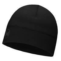 Buff Lightweight Merino Wool Hat Solid Black