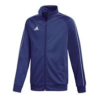 Adidas Trainingsjacke Kinder, dunkelblau / weiß