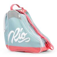 skate- en schaatstas Script blauw 23 liter