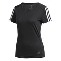 Adidas Run 3 Streifen Shirt Frauen - Lauftops (kurzarm)