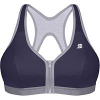 Shock Absorber Active Zipped Plunge Sports Bra (Summer Fun) - Sport-BHs