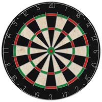 vidaXL Professionelles Dartboard Sisal mit 6 Darts Mehrfarbig