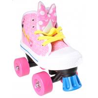 Disney rolschaatsen Minnie Mouse meisjes roze/wit 