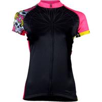 Primal Women's Sugar Skull Evo Jersey - Schwarz/Pink