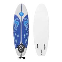 vidaXL Surfboard blauw 170 cm