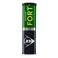 Dunlop Tennisball "Fort All Court", 4er-Pack, gelb