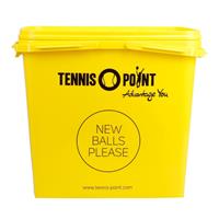 Tennis-Point Balleimer Mit Deckel, Vierkant