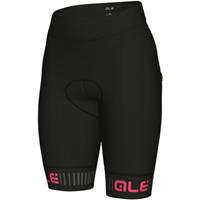 Alé Damen Traguardo Shorts - Black-Fluro Pink