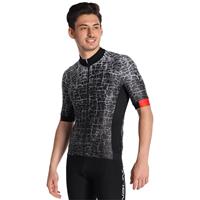 Nalini Naranco Short Sleeve Jersey - S - Black/Red